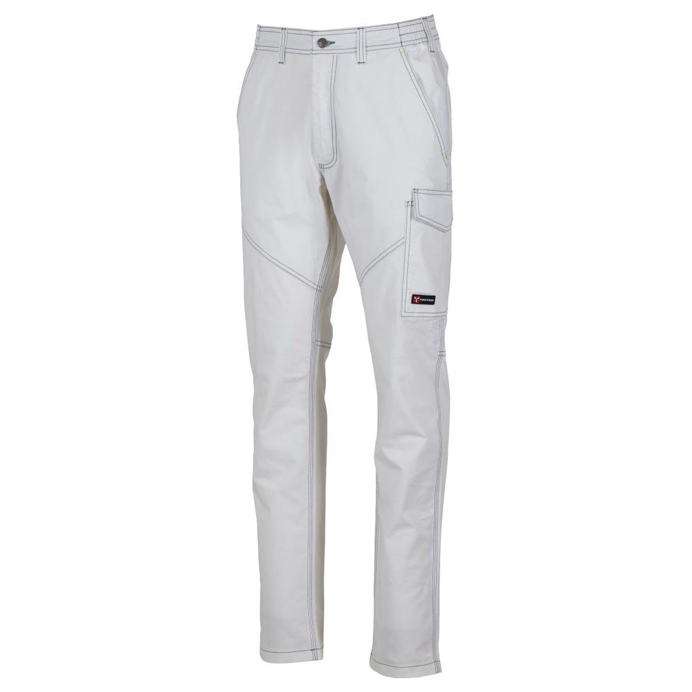 pantaloni payper worker stretch summer bianco xxs