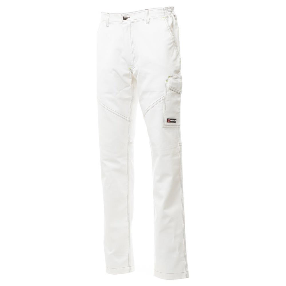 pantaloni payper worker summer bianco xxs
