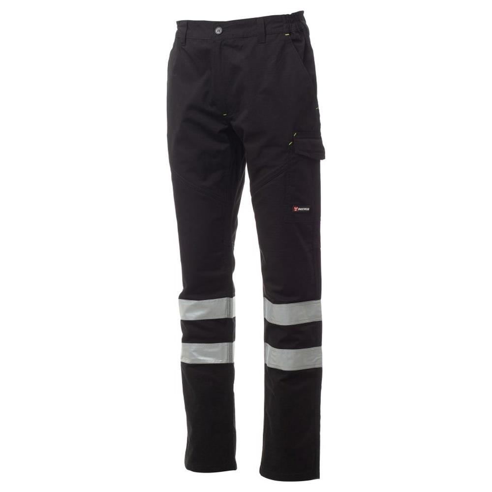 pantaloni payper worker summer reflex total black xs