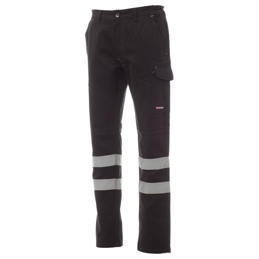 pantaloni payper worker winter reflex total black xs