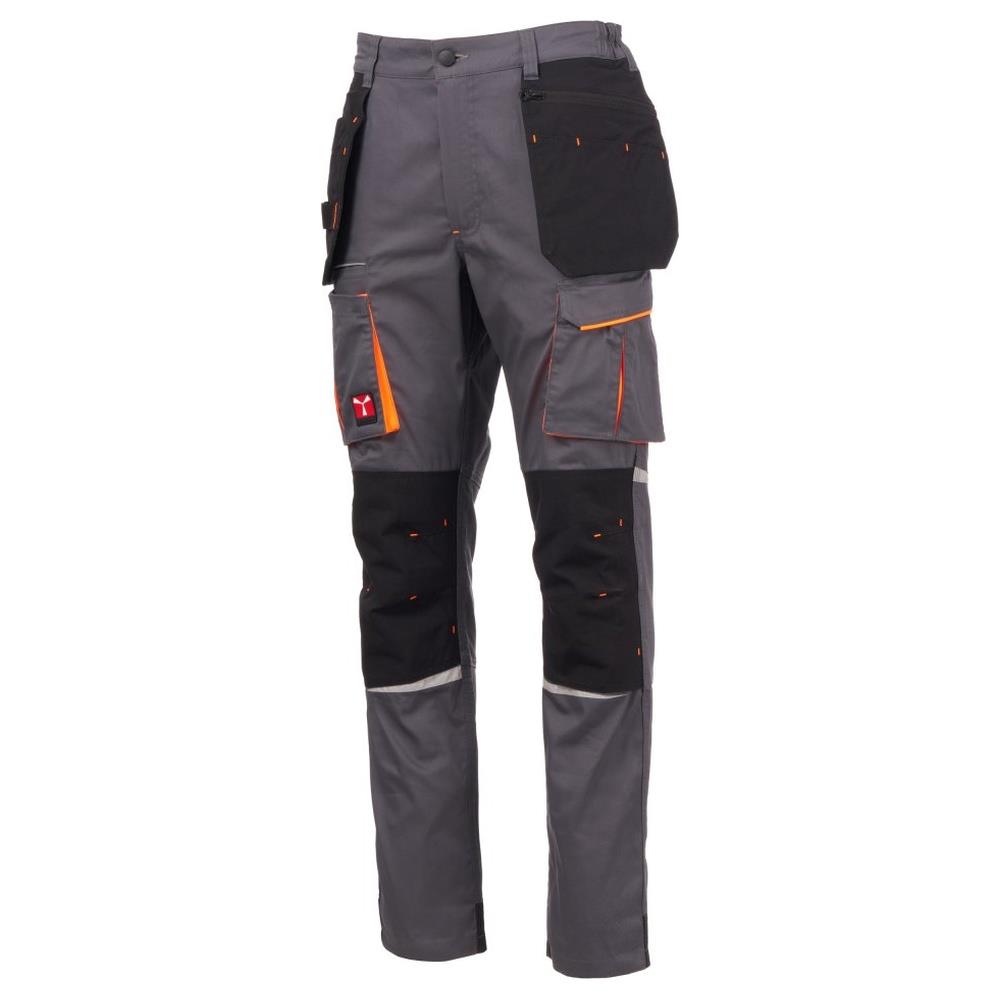 pantaloni stretch payper next 400 holster smoke/nero 42