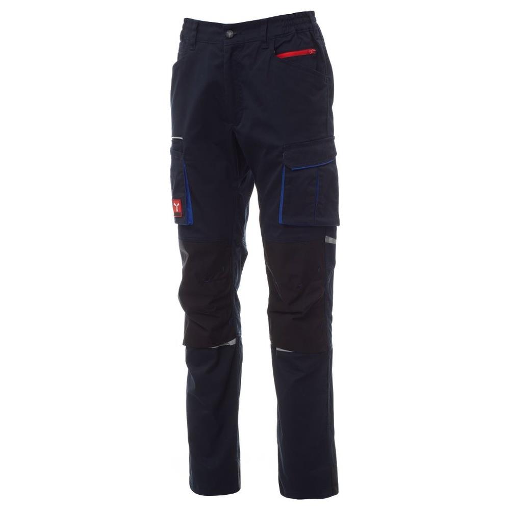 pantaloni stretch payper next 400 navy/nero 42