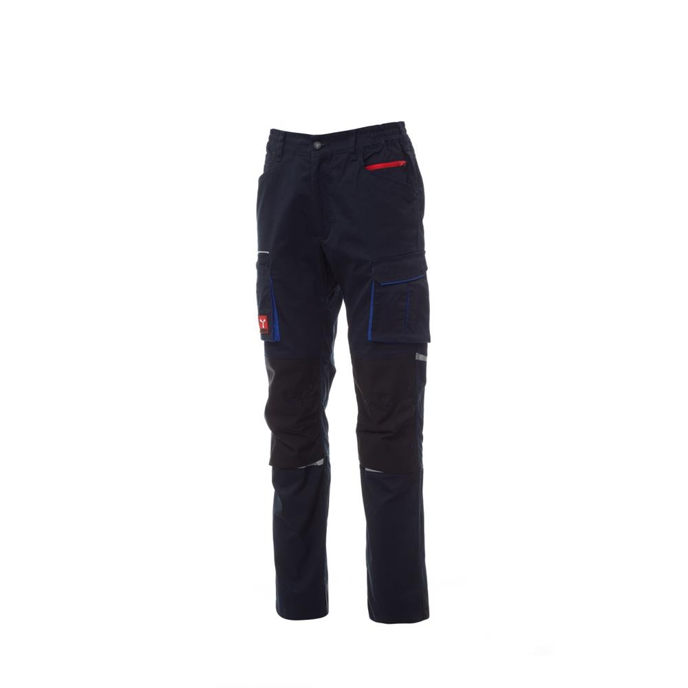 pantaloni stretch payper next 400 navy/nero 60