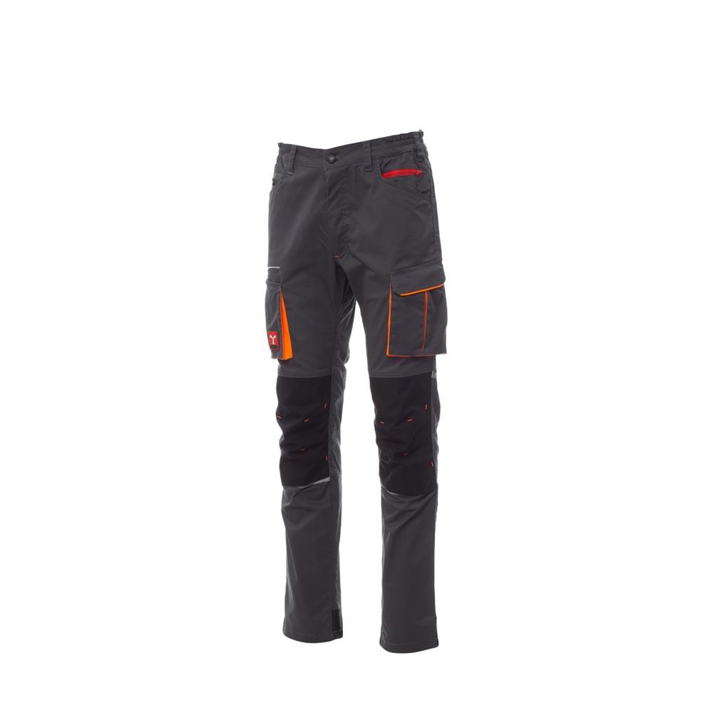 pantaloni stretch payper next 400 smoke/nero 46