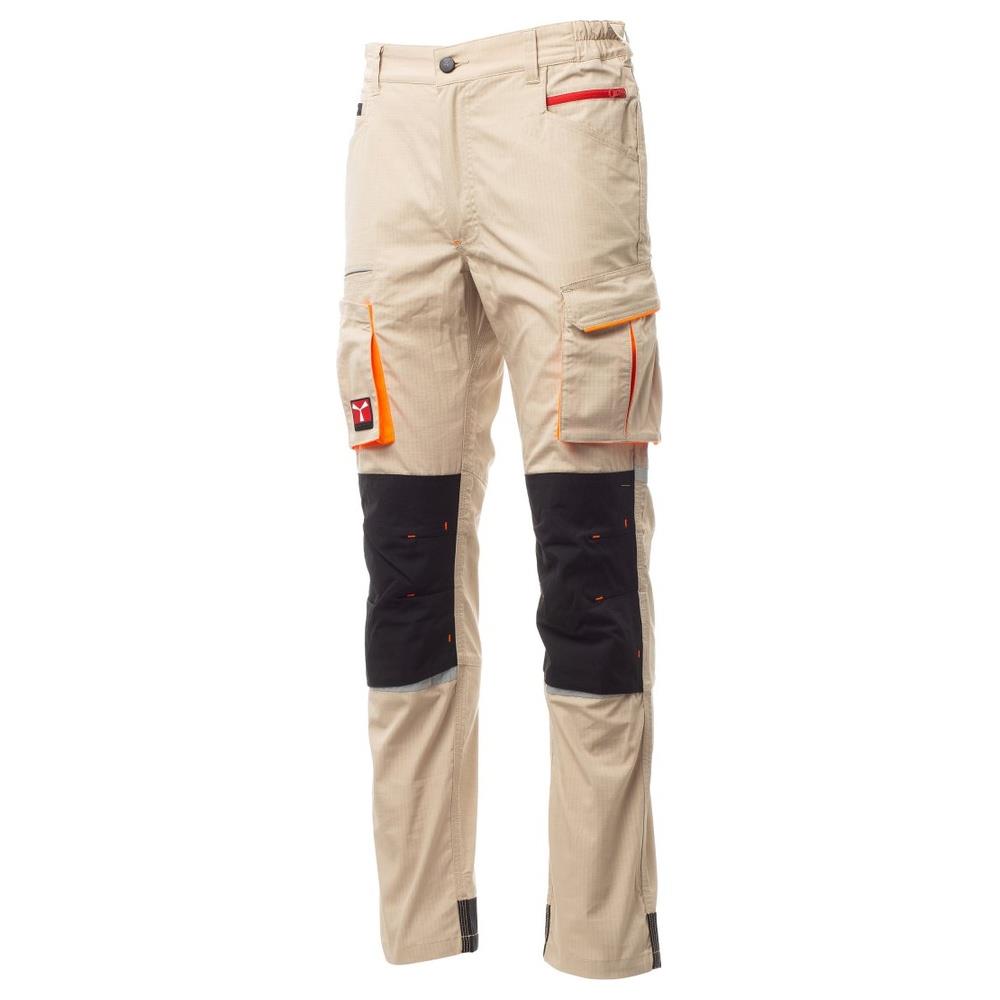 pantaloni stretch payper next 400 summer kaki/nero 42