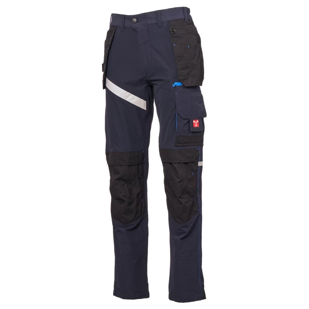 pantaloni stretch payper next 4w holster navy/nero 42