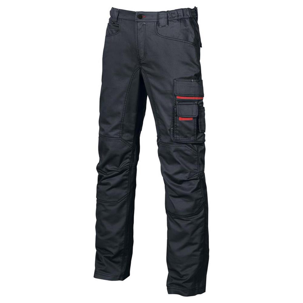 pantaloni u-power smile hy015 con tasconi stone grey 46