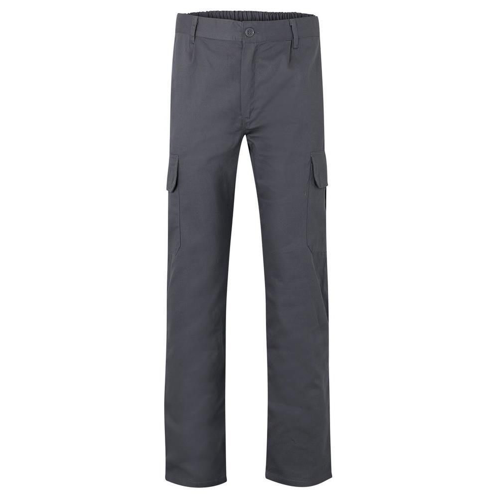 pantaloni velilla 100% cotone multitasche cod 103003 grigio 36