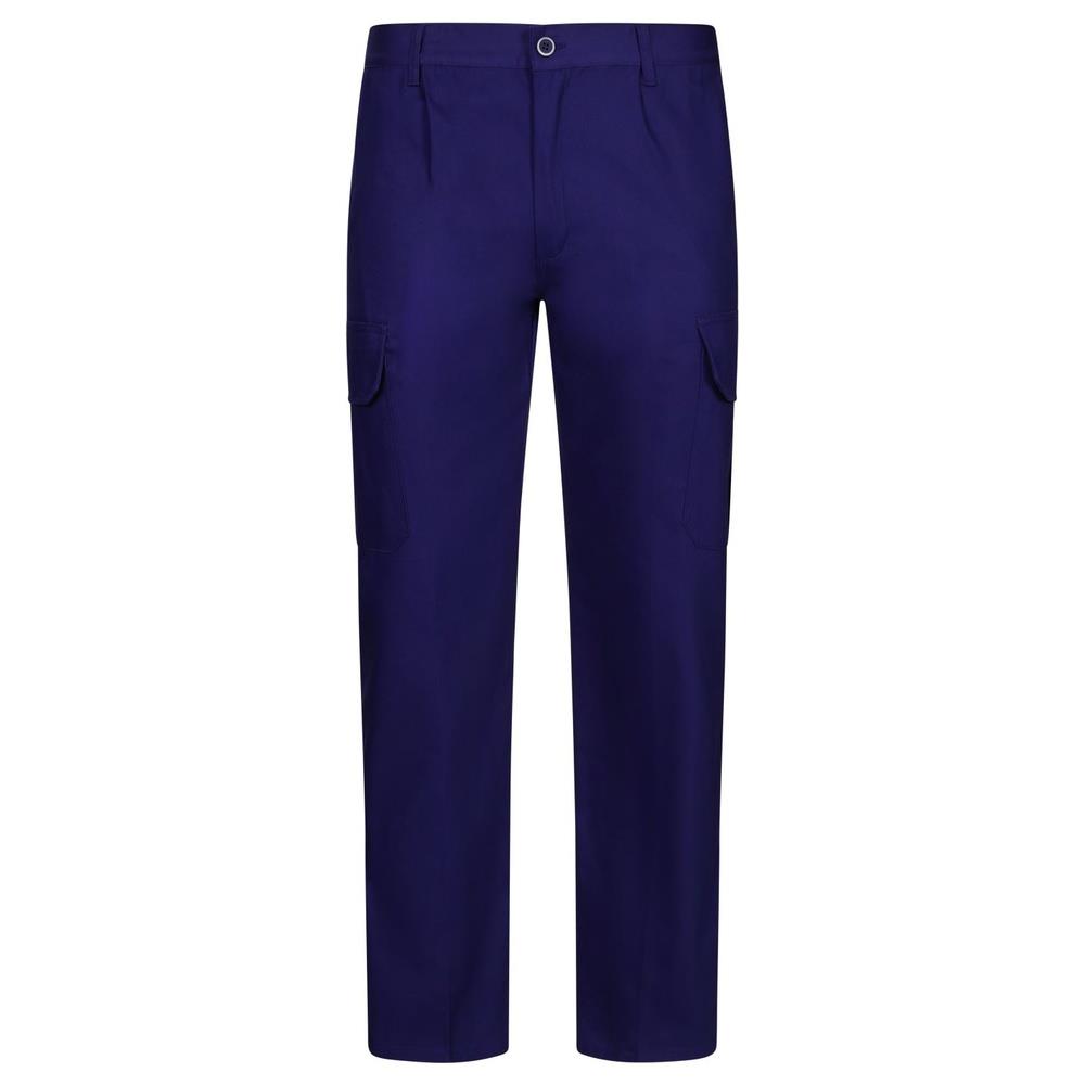 pantaloni velilla 100% cotone multitasche cod 103013 bluette 36
