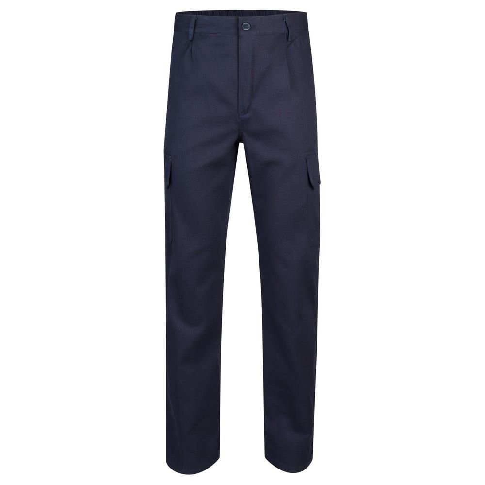 pantaloni velilla 100% cotone multitasche cod 103013 navy 36