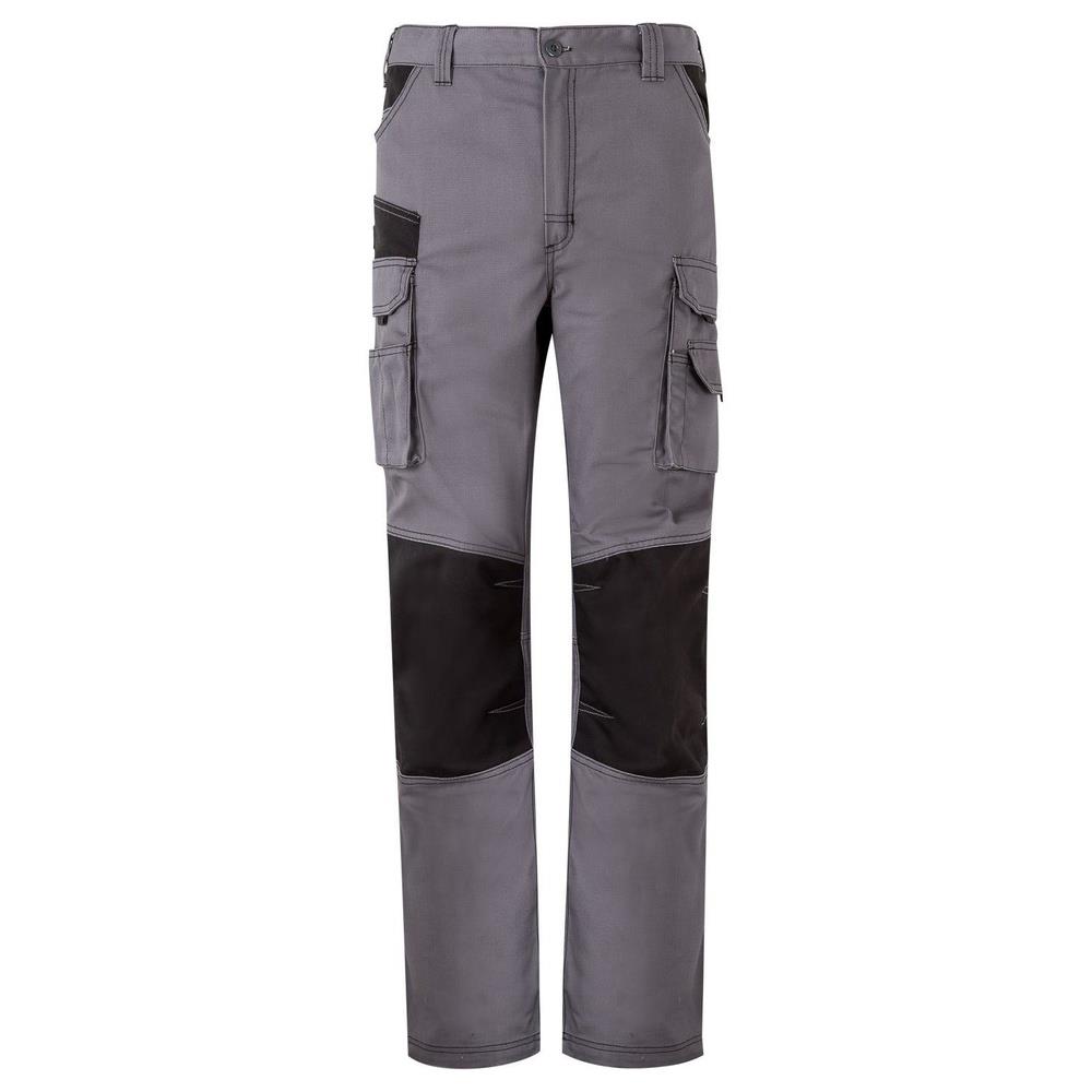 pantaloni velilla canvas multitasche solid match cod 103011b grigio/nero s