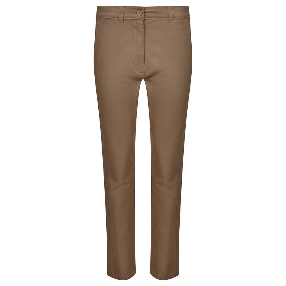 pantaloni velilla chino elasticizzati donna cod 403012s beige sabbia 34