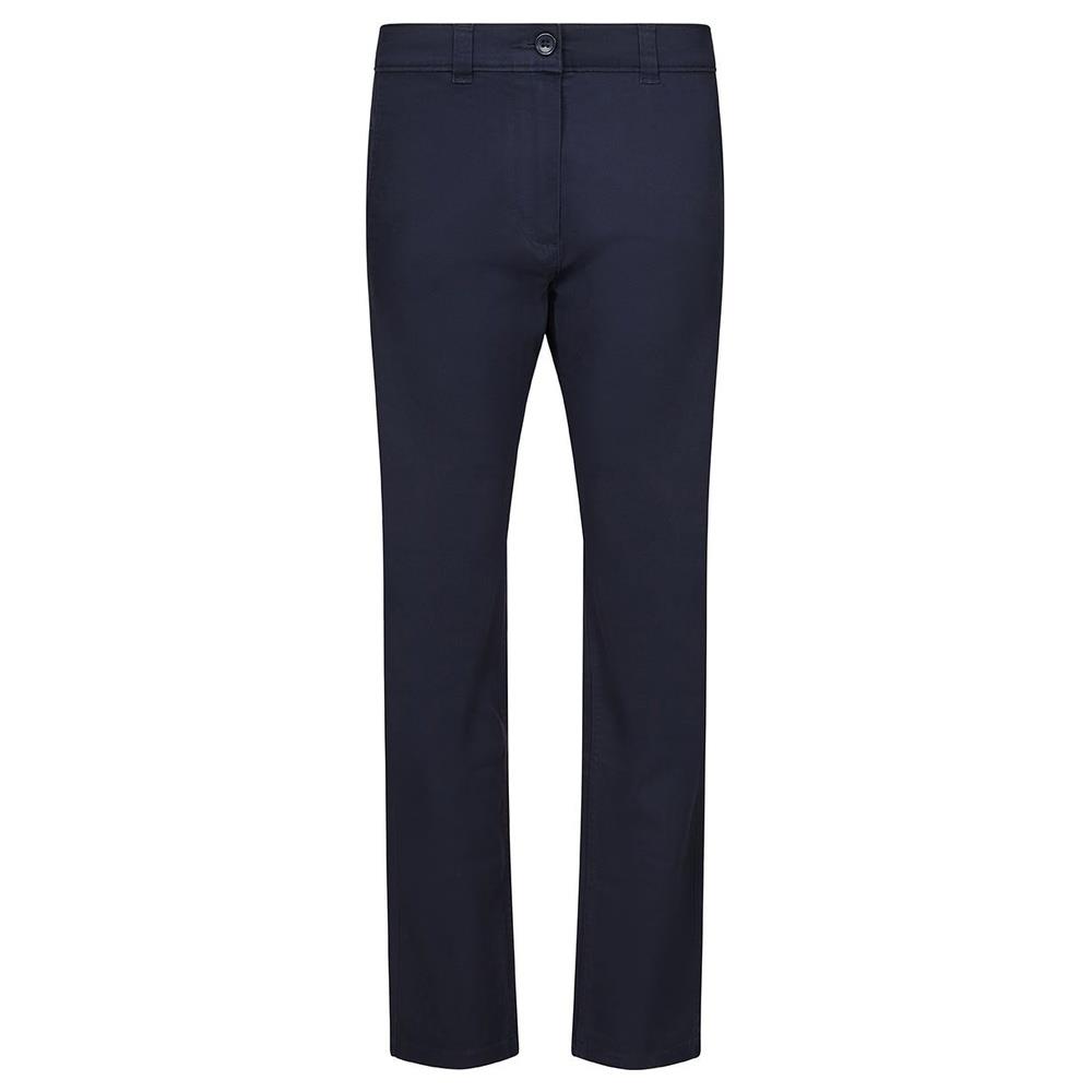 pantaloni velilla chino elasticizzati donna cod 403012s navy 34