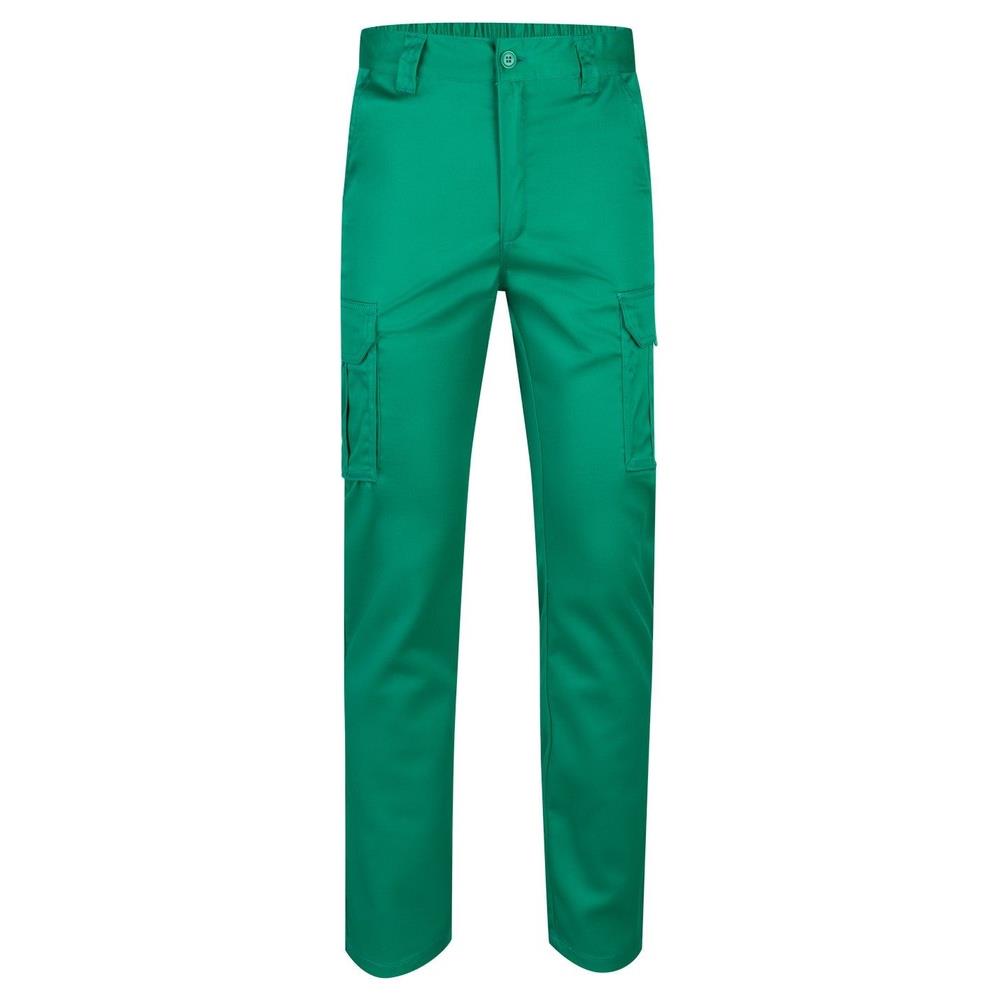 pantaloni velilla elasticizzati multitasche cod 103002s verde 34