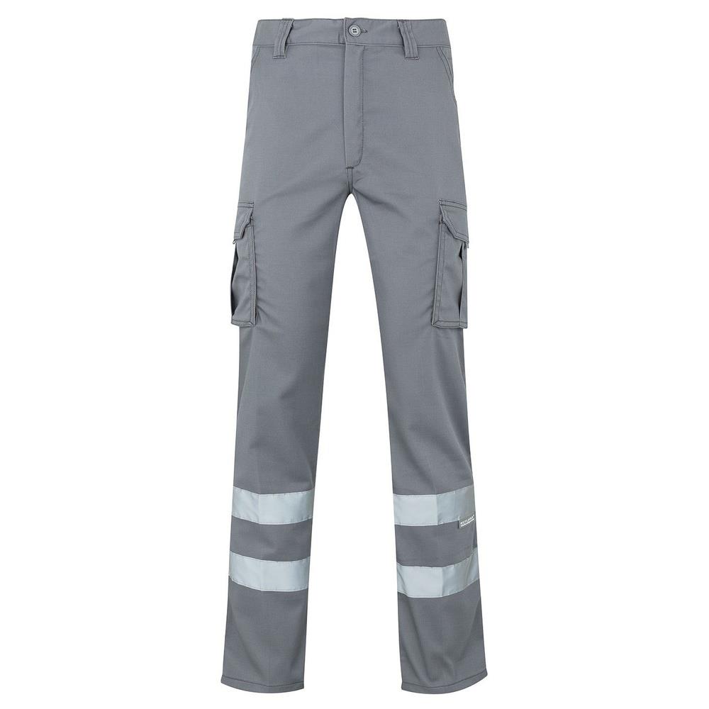 pantaloni velilla elasticizzati multitasche con  cod 103014s grigio 34