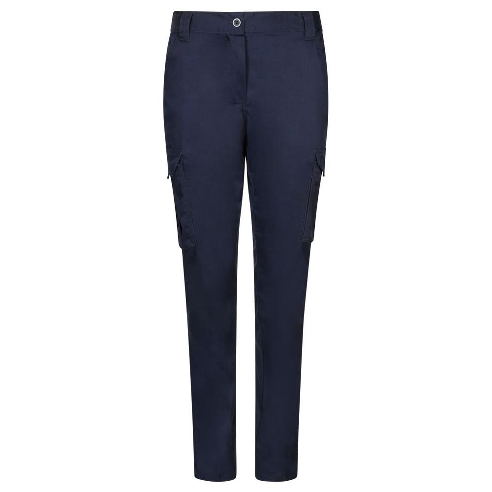 pantaloni velilla elasticizzati multitasche donn cod 103002sw navy 34