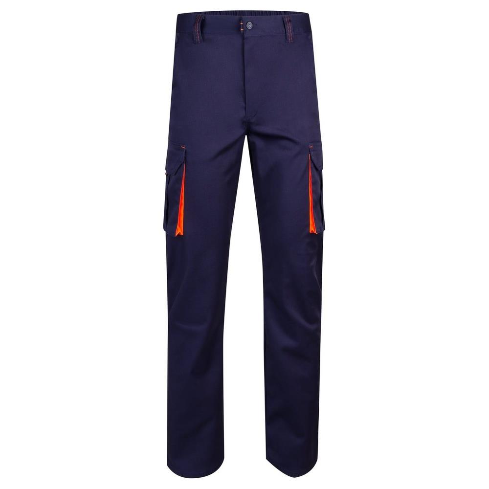 pantaloni velilla elasticizzati multitasche fluo cod 103008s