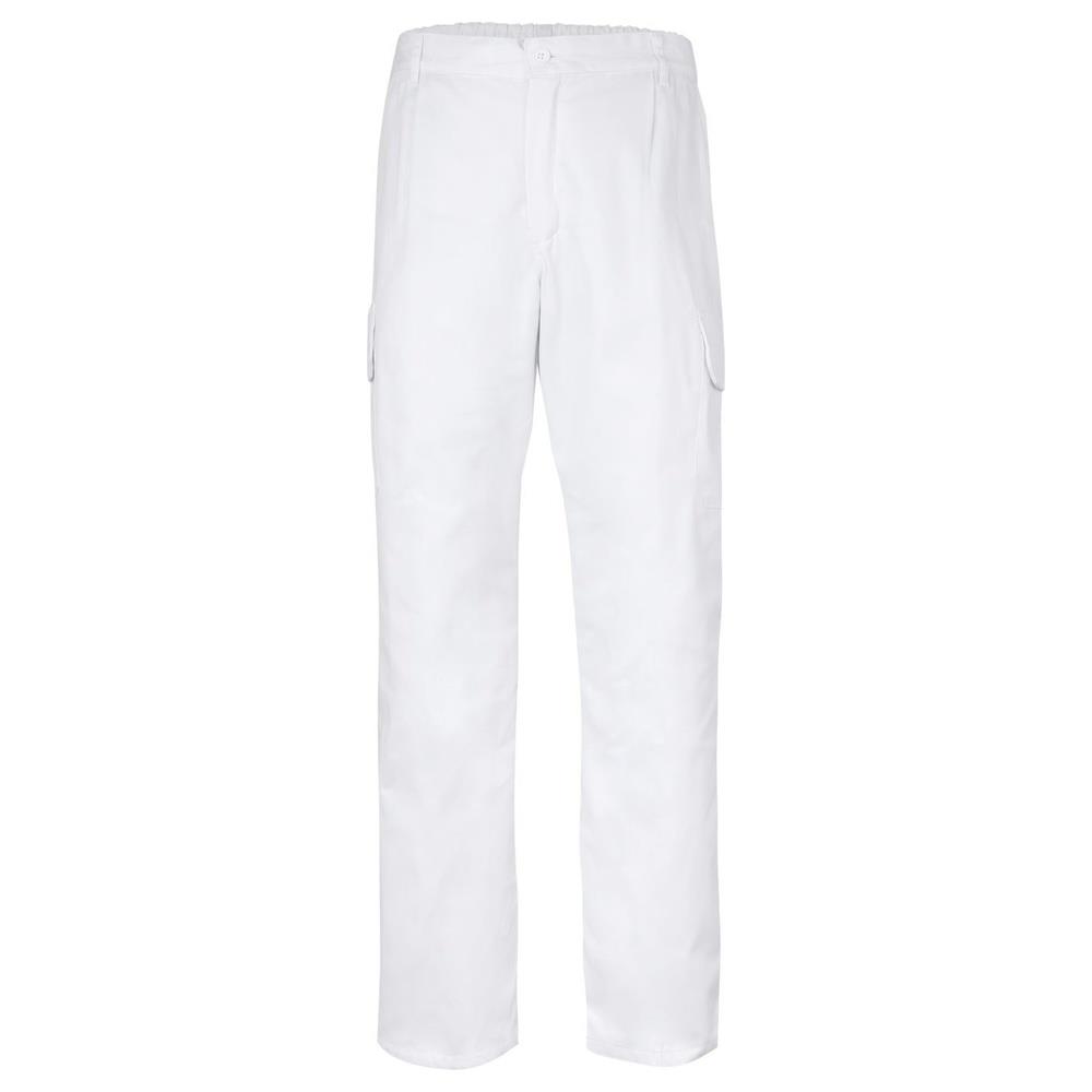 pantaloni velilla foderati multitasche cod 103006 bianco 34