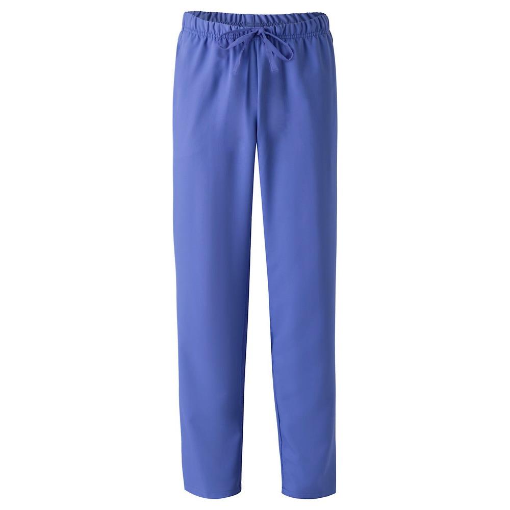 pantaloni velilla  microfibra con lacci cod 533007 blu di persia xs