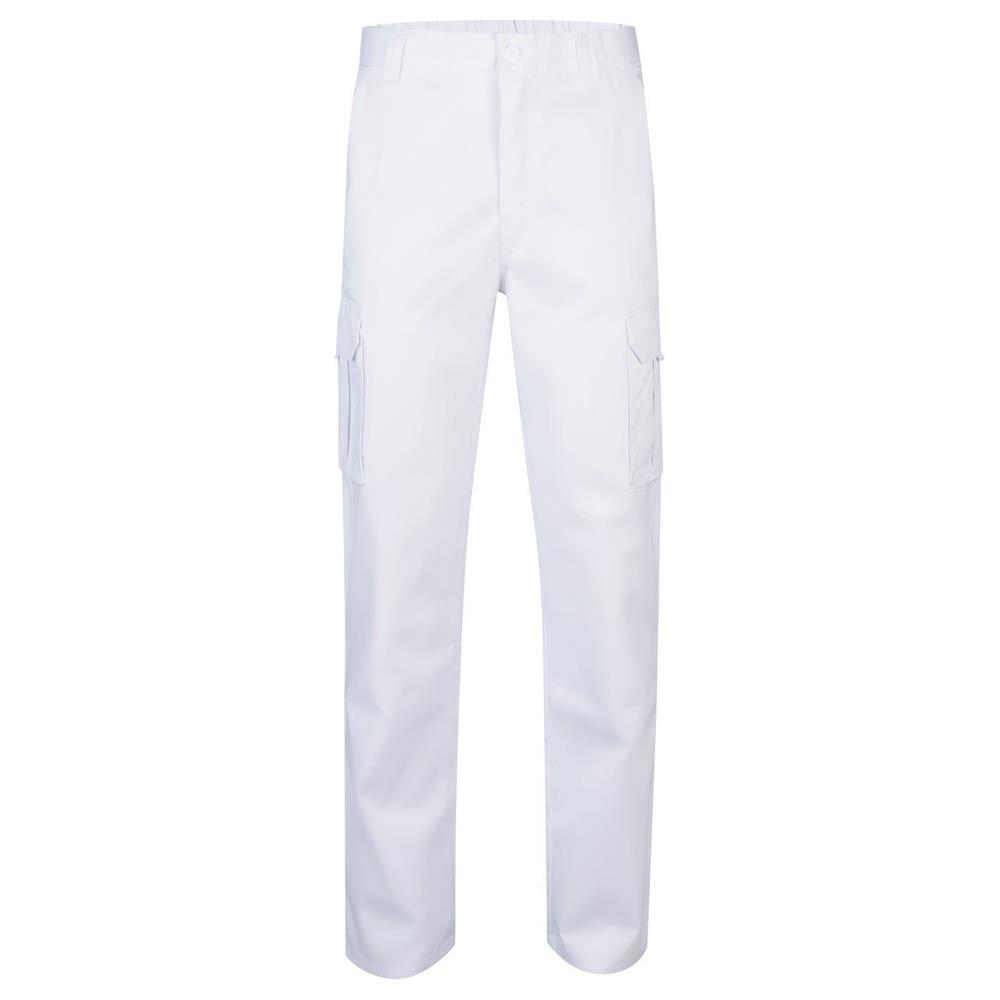 pantaloni velilla multitasche cod 103001 bianco 34
