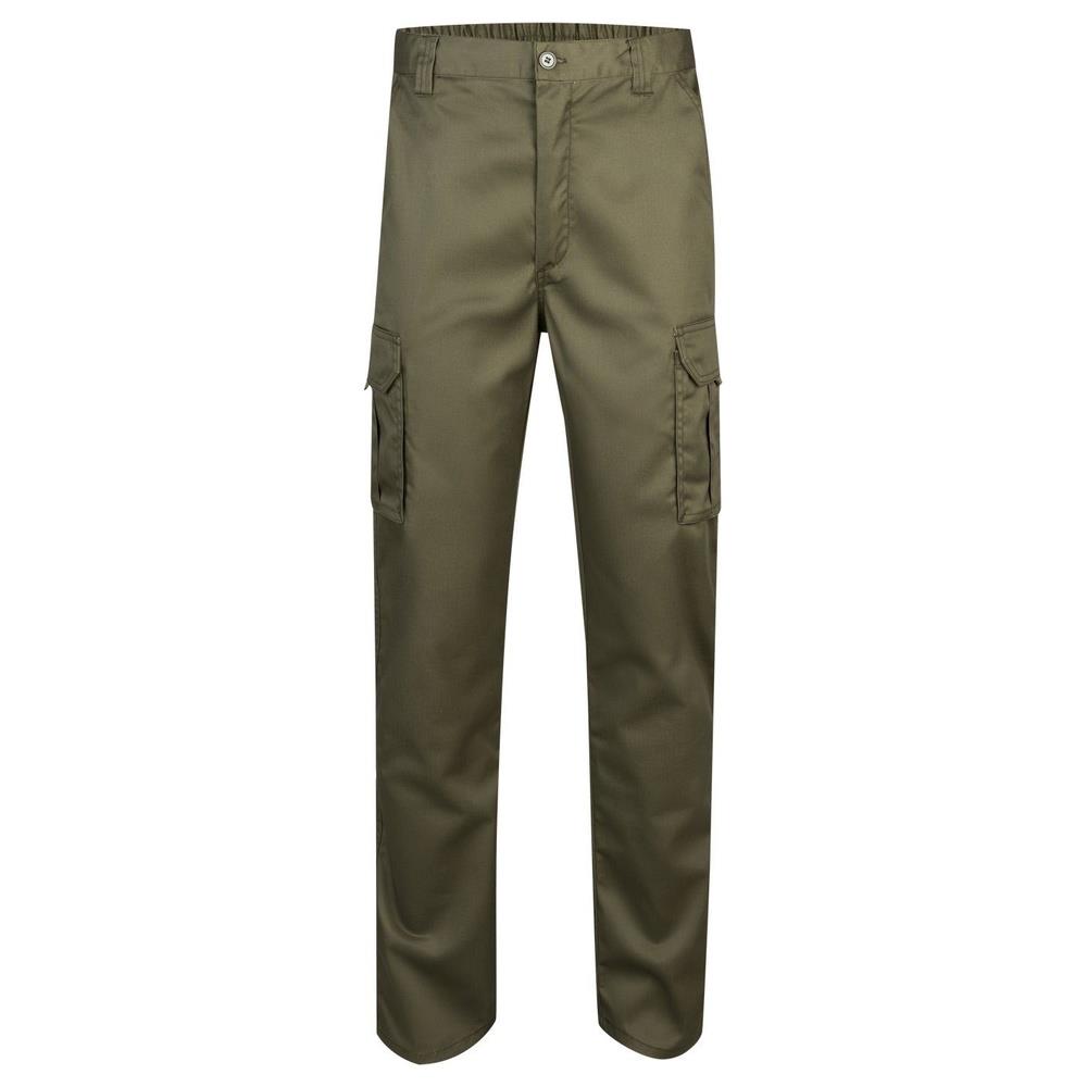 pantaloni velilla multitasche cod 103001 verde militare 34