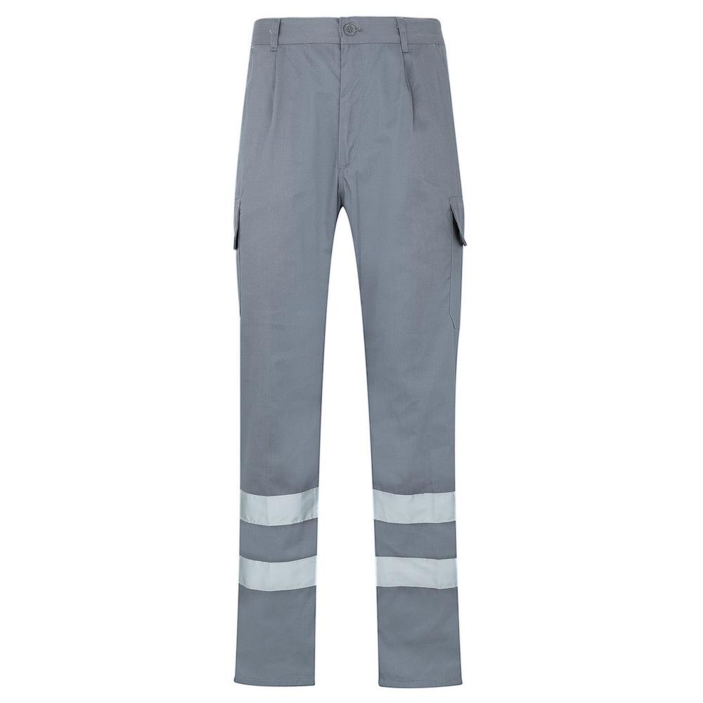 pantaloni velilla multitasche con bande cod 159 grigio s