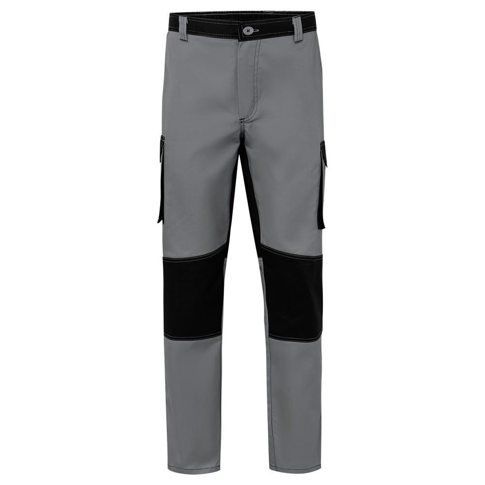 pantaloni velilla multitasche solid match cod 103020b grigio/nero 34