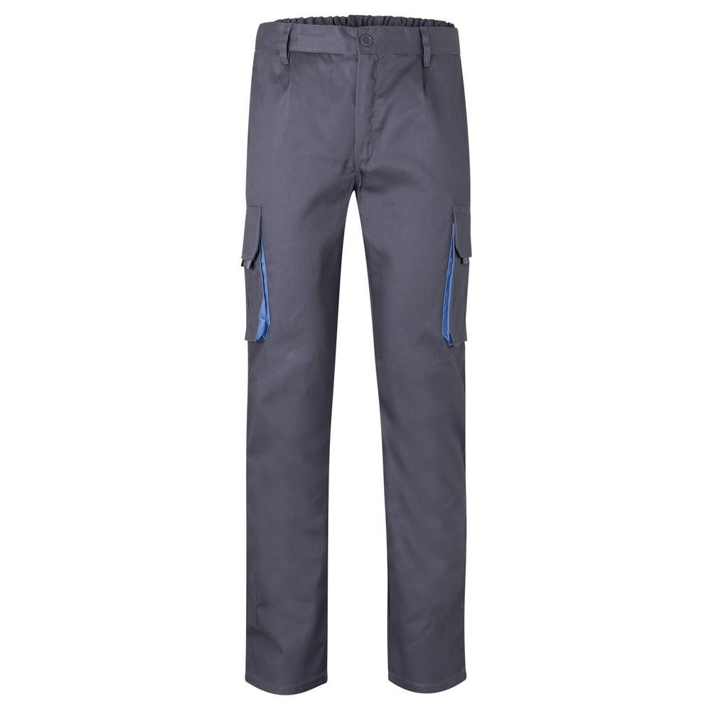 pantaloni velilla multitasche total match cod 103004 grigio/celeste 34