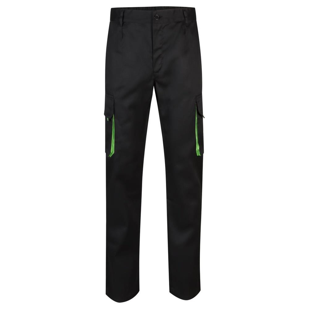 pantaloni velilla multitasche total match cod 103004 nero/chartreuse 34