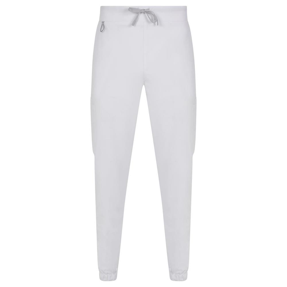 pantaloni velilla  purestretch jogger unisex ess cod 533021s bianco xs