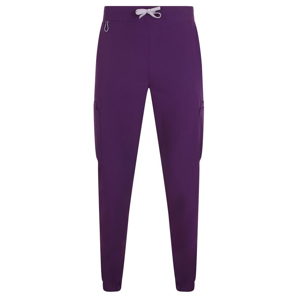 pantaloni velilla  purestretch jogger unisex ess cod 533021s prugna xs