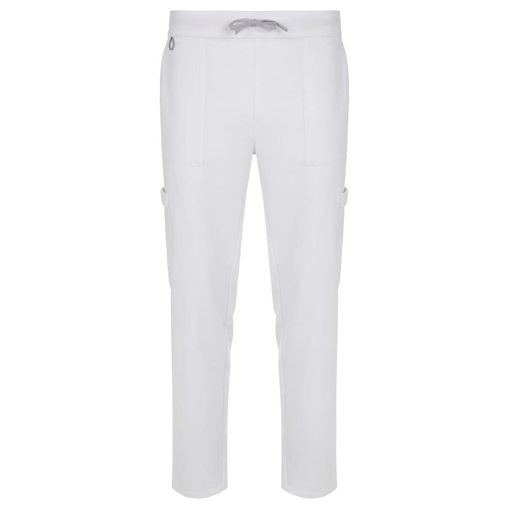 pantaloni velilla  purestretch taglio dritto uni cod 533020s bianco xs