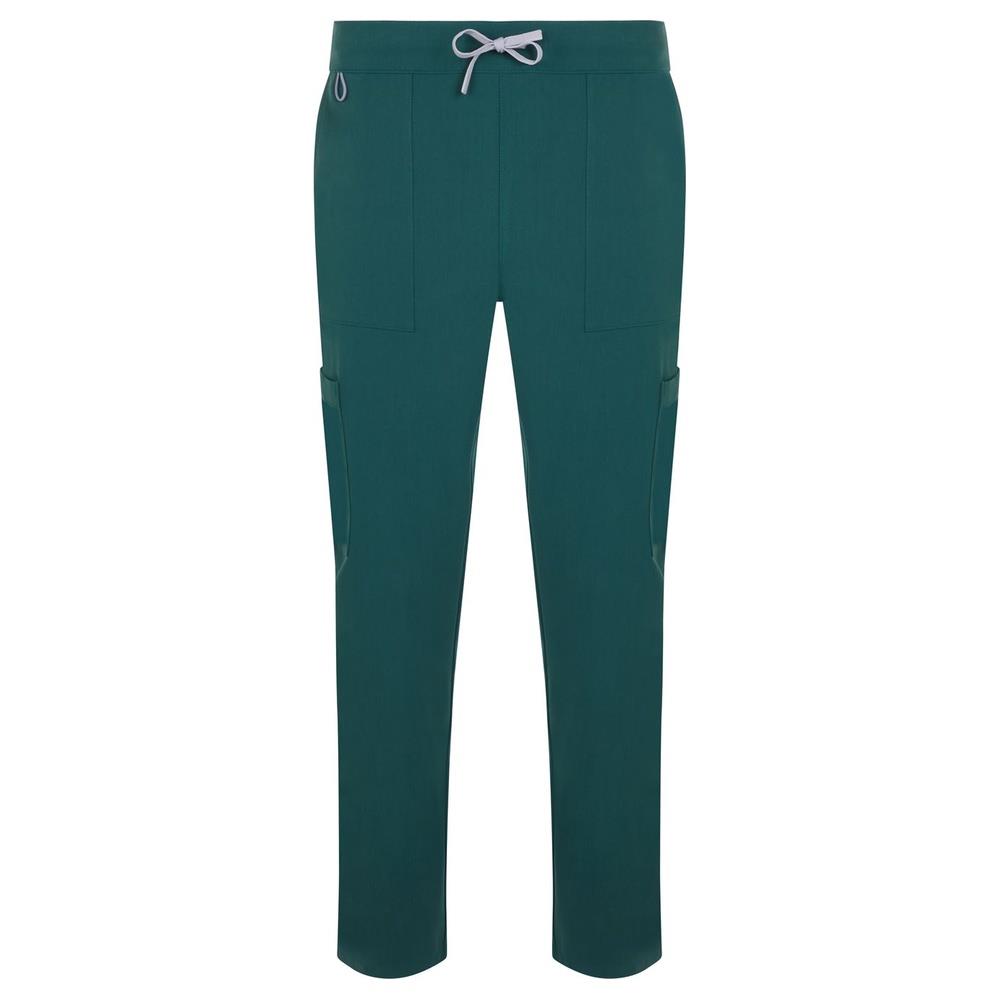 pantaloni velilla  purestretch taglio dritto uni cod 533020s verde giungla xs
