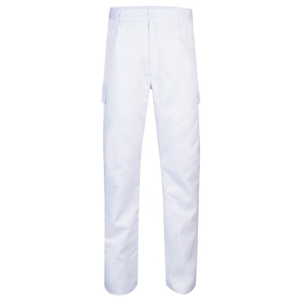 pantaloni velilla trapuntati multitasche cod 398 bianco s