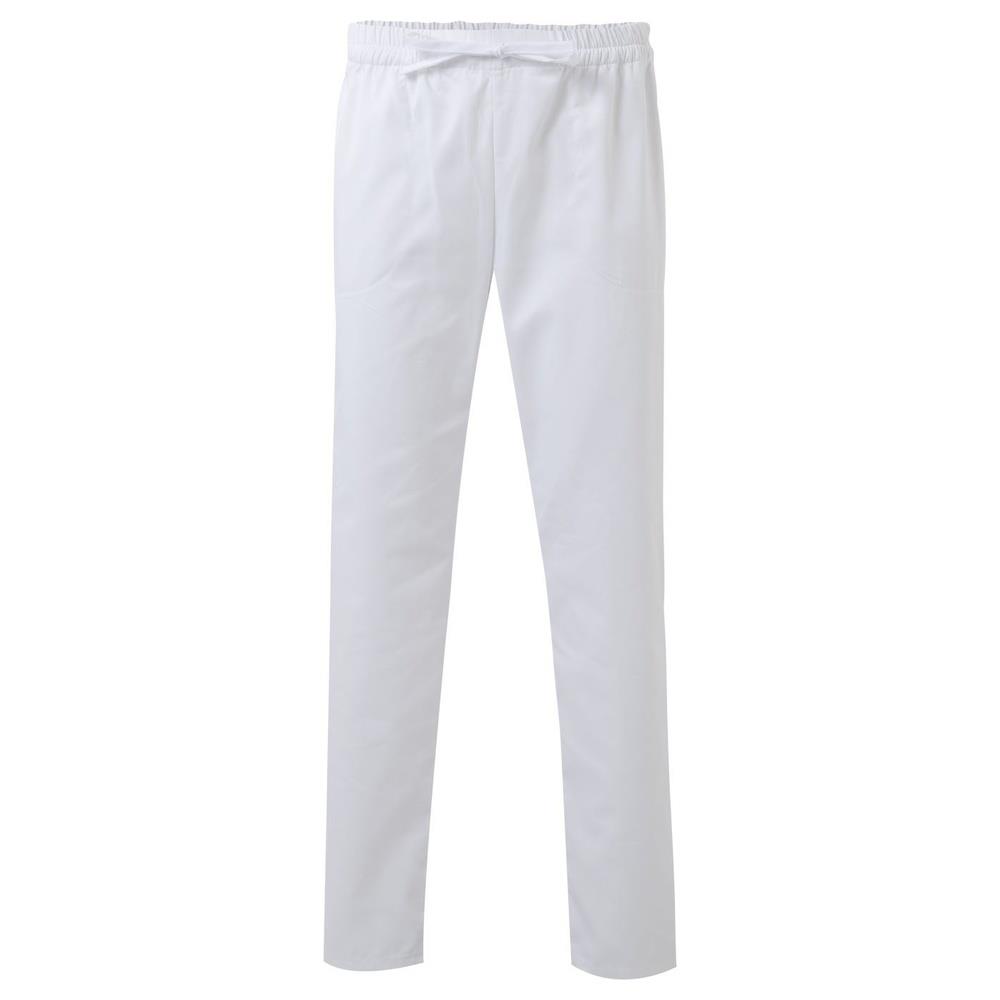 pantaloni velilla unisex con lacci cod 533001 bianco xs