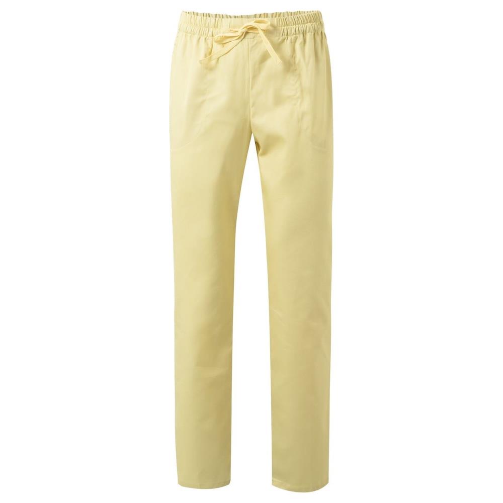 pantaloni velilla unisex con lacci cod 533001 giallo chiaro xs