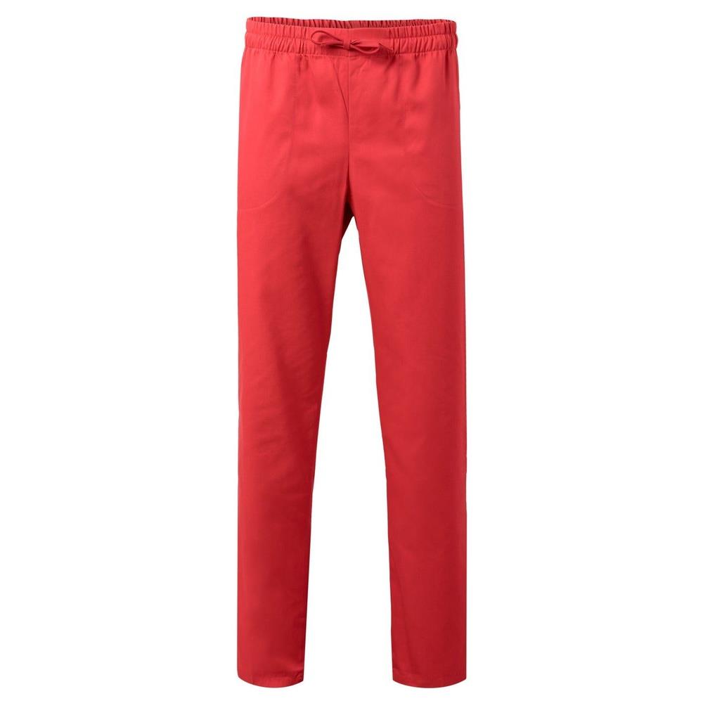 pantaloni velilla unisex con lacci cod 533001 rosso corallo xs