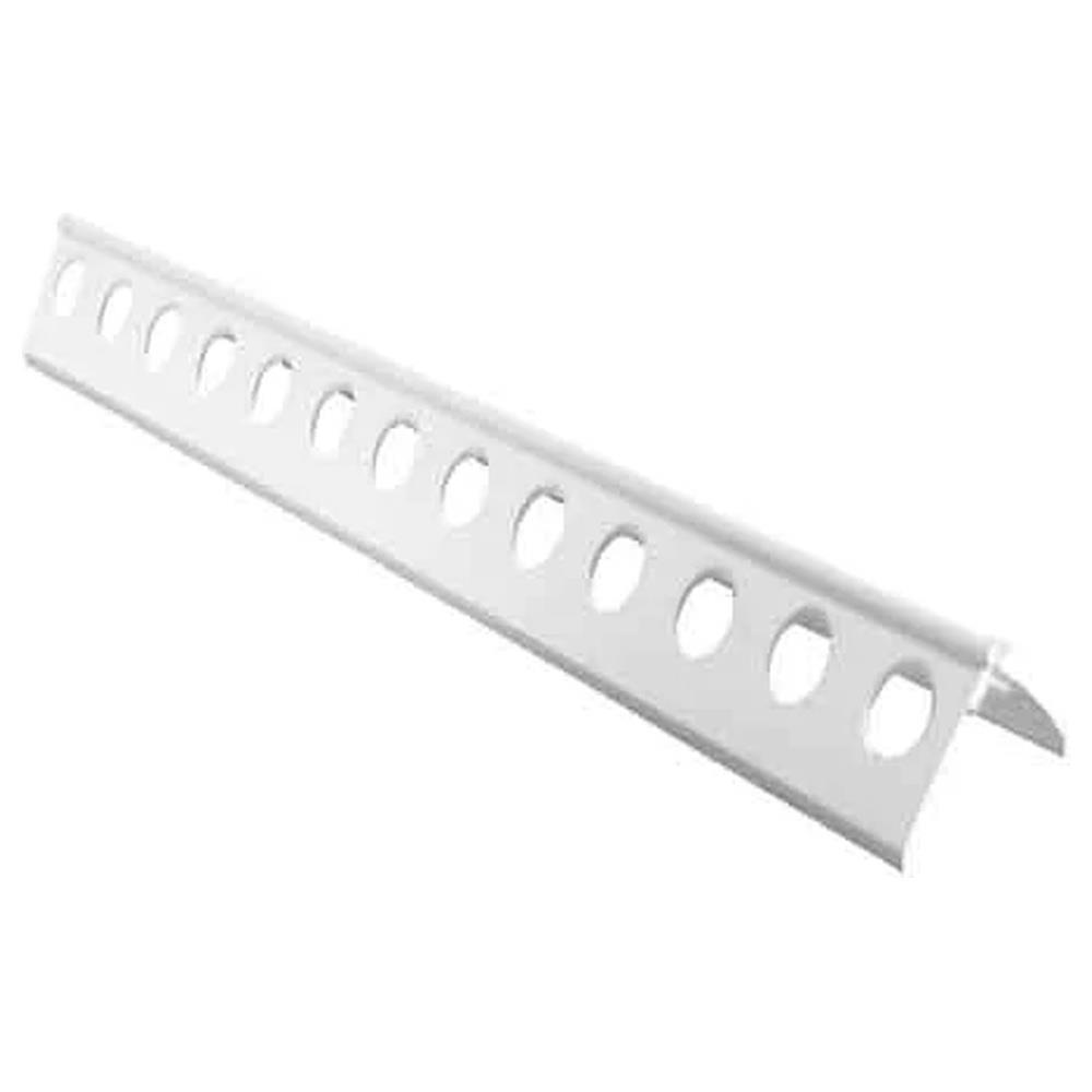 paraspigolo forato 20x20 mm - barra 2,5 mt