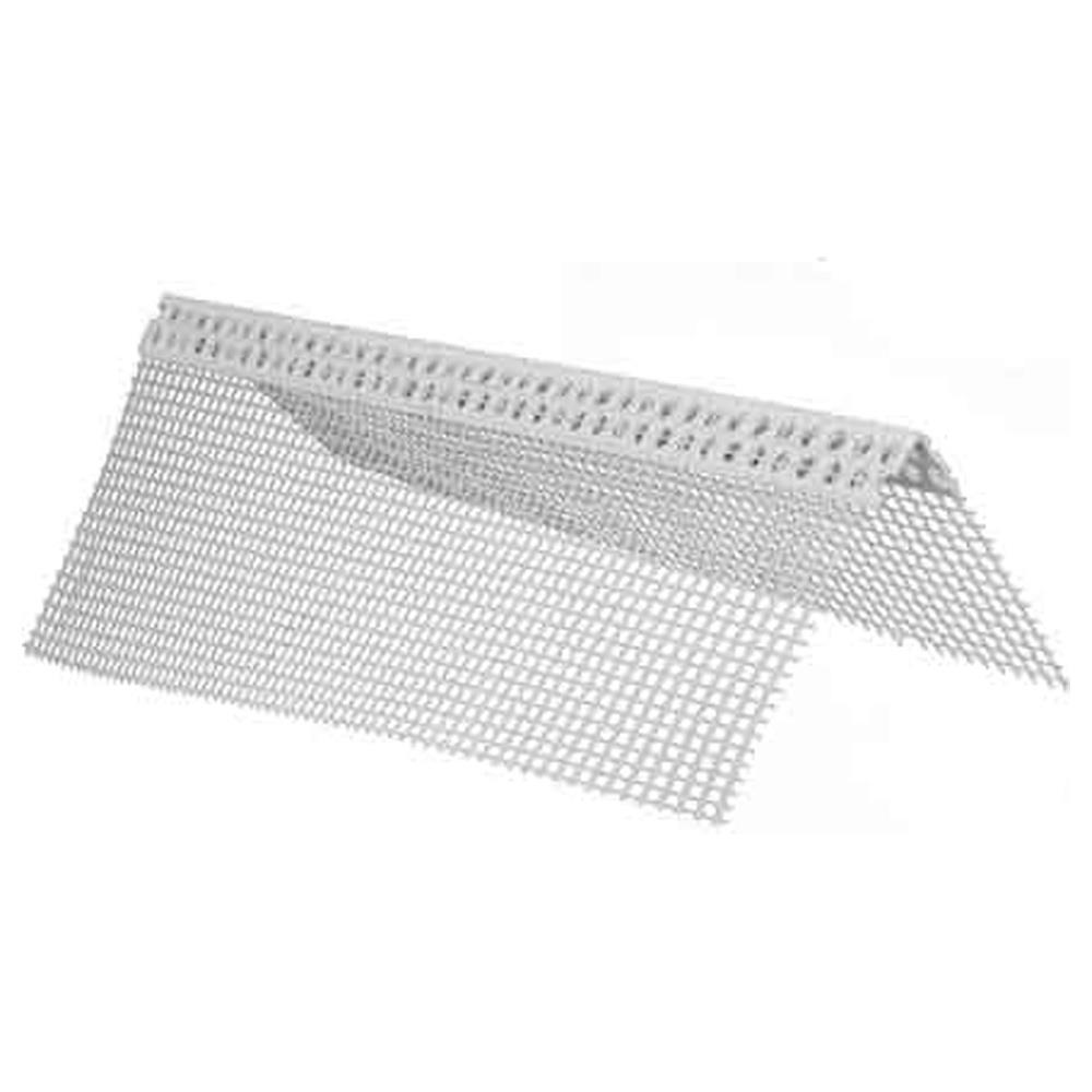 paraspigolo per cappotto in pvc barra 2,50 mt