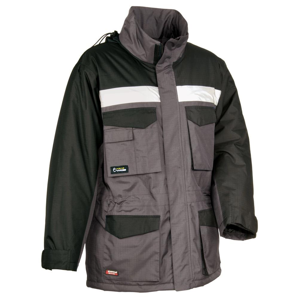 parka cofra hailstorm v197 antracite/nero s
