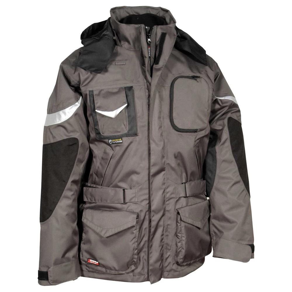 parka cofra icestorm v006 antracite/nero 38