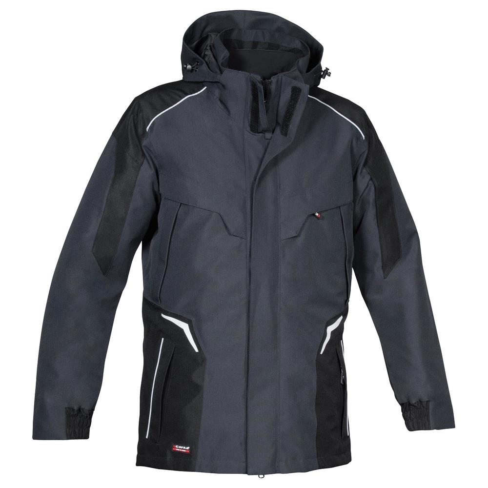 parka cofra tevanto v608 antracite/nero 44