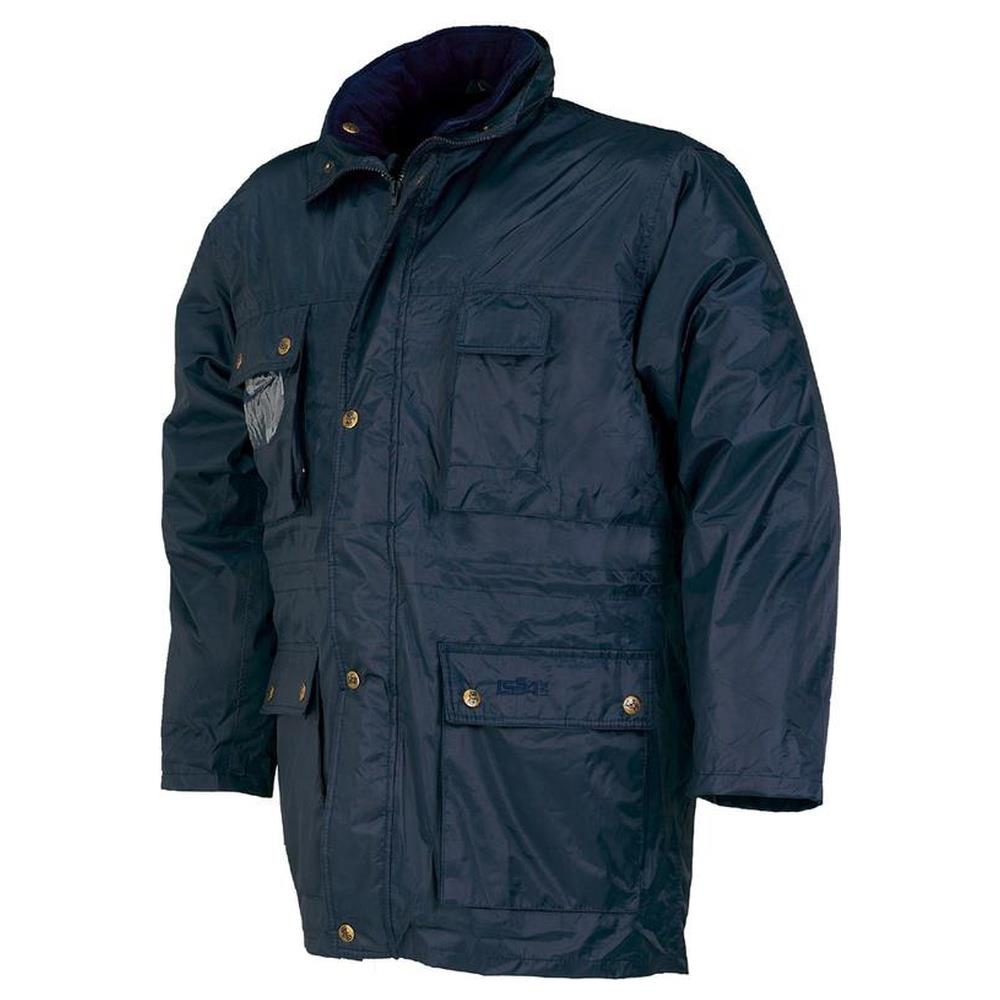 parka master plus impermeabile triplo uso - blu issa 04661 blu xl