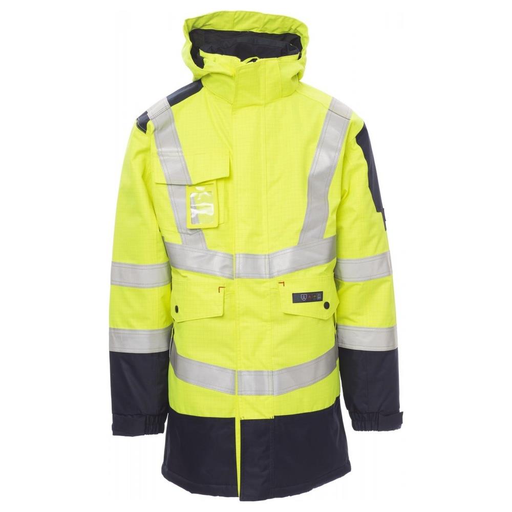 parka payper shield giallo fluo/navy xs
