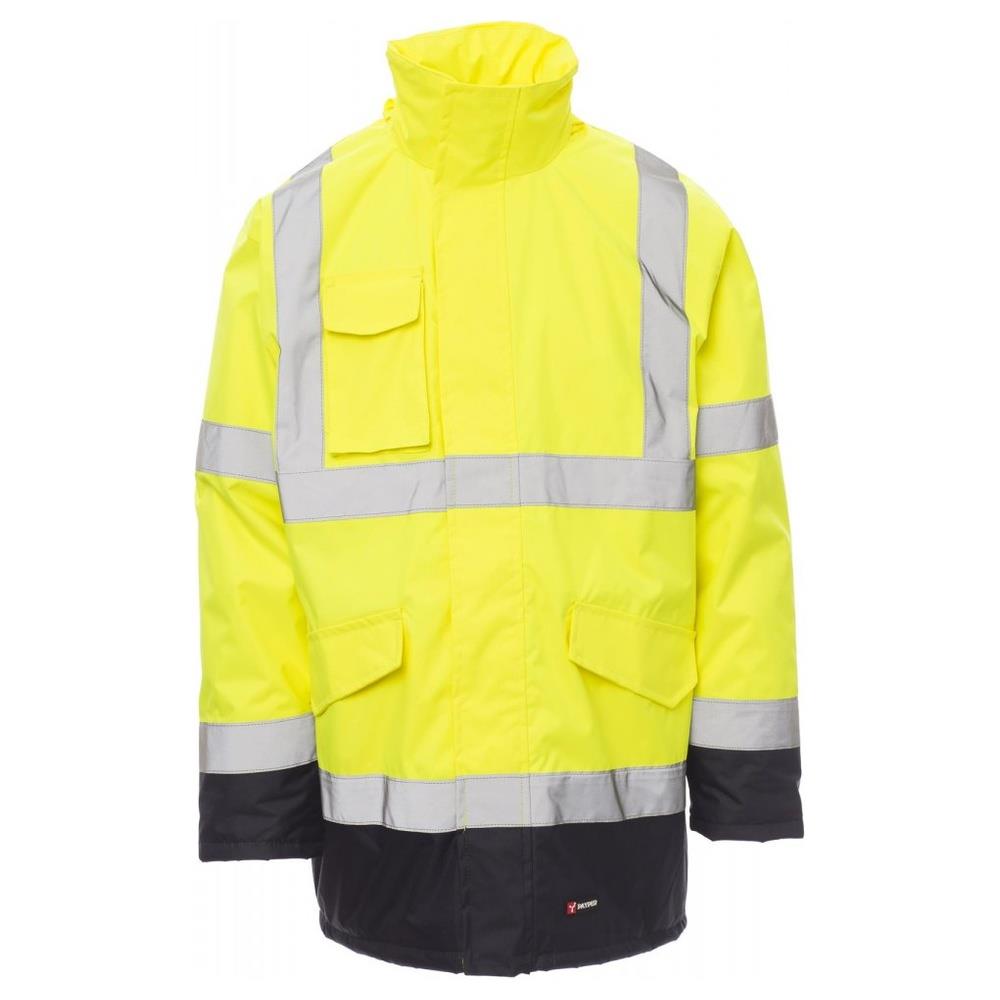 parka payper yard giallo fluo/navy s