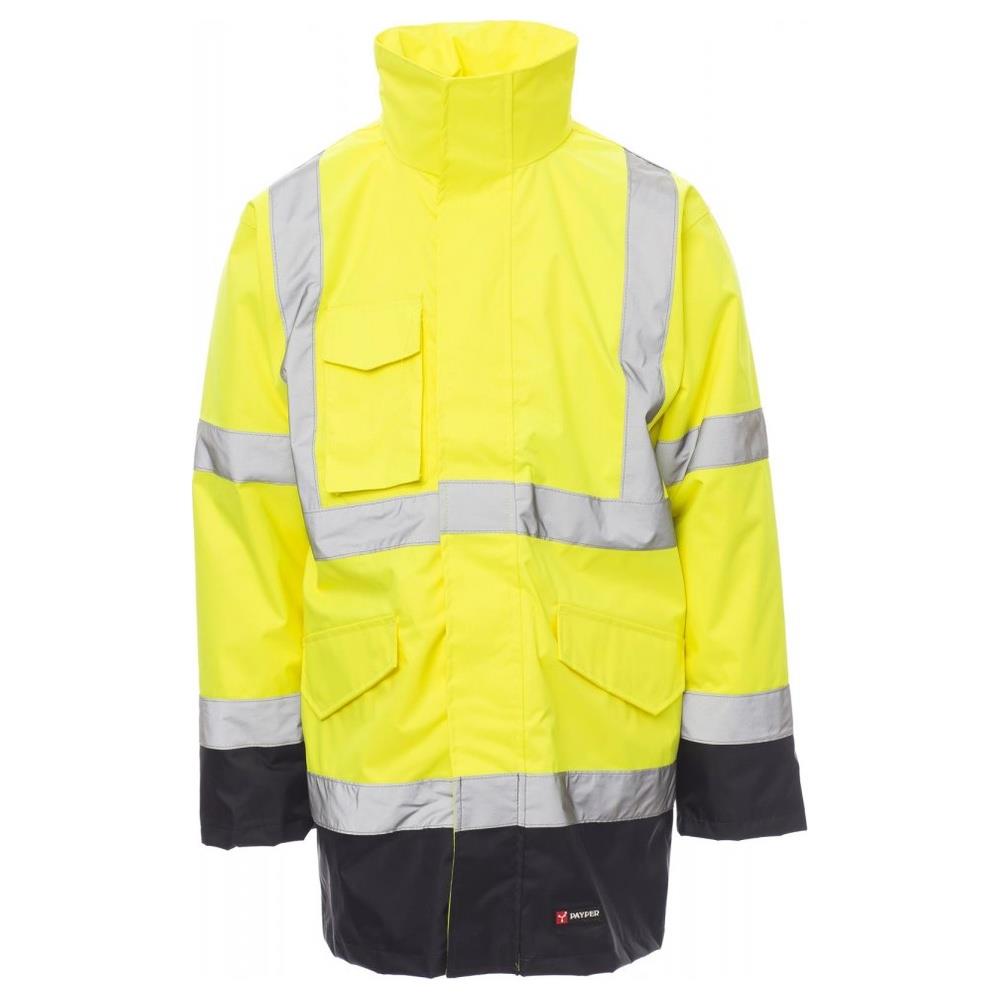 parka triplo uso payper dockyard giallo fluo/navy s