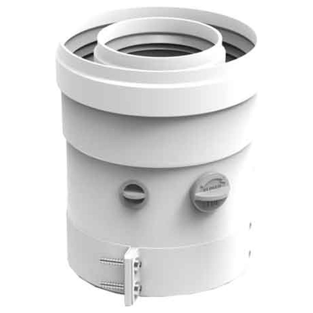 partenza verticale per scaldino 'kona' ø 80-100 mm