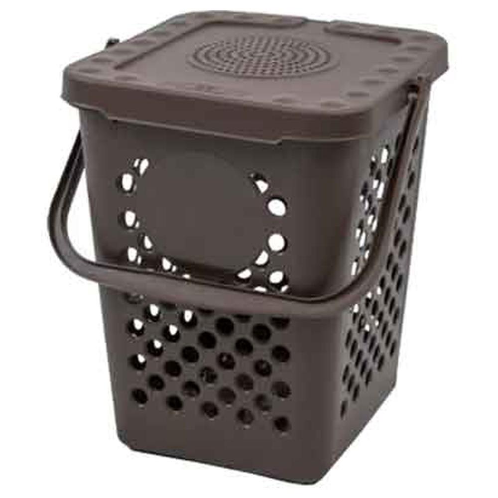 pattumiera ecoplus forata 10 lt - 24x25,5x29,5h cm