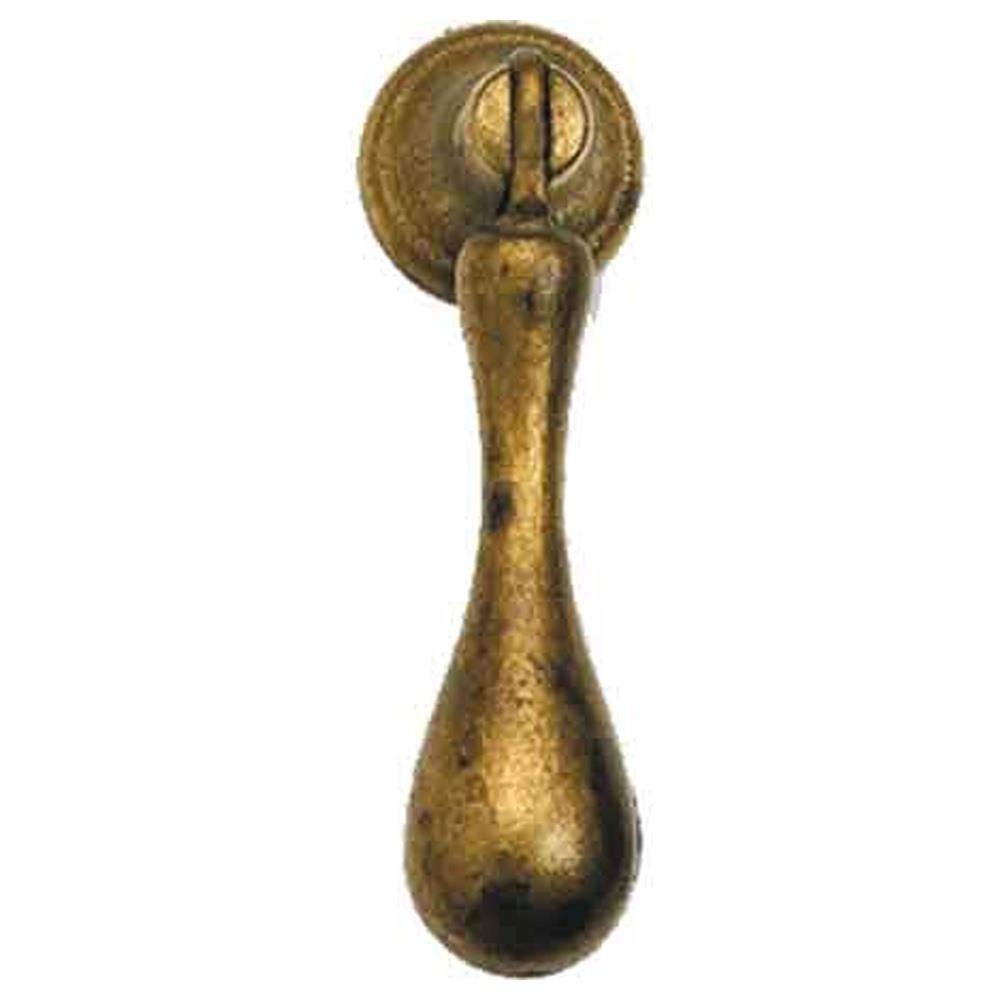 pendente per mobili '21396' 18x63 mm - ottone antico