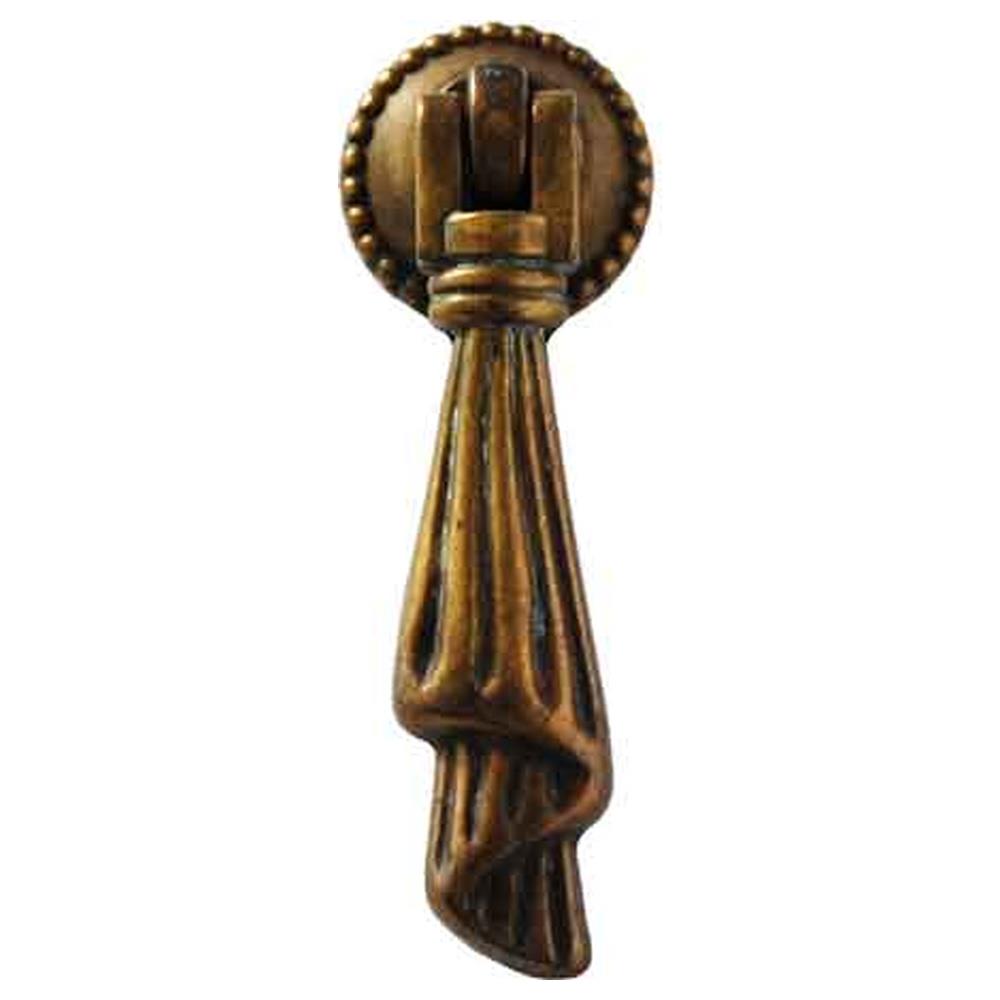 pendente per mobili '5053' 20x73 mm - patinato antico